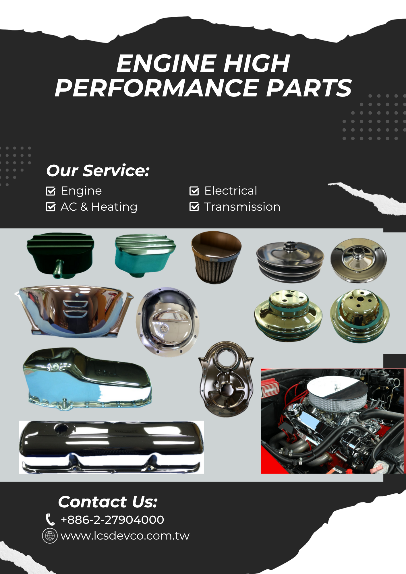 ENGINE HIGH PERFORMANCE PARTS