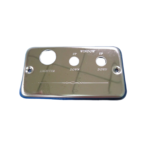 ENG1002 Panel, Right Left Window, Stainless Steel, Freightliner去背